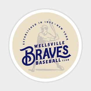 Wellsville Braves Magnet